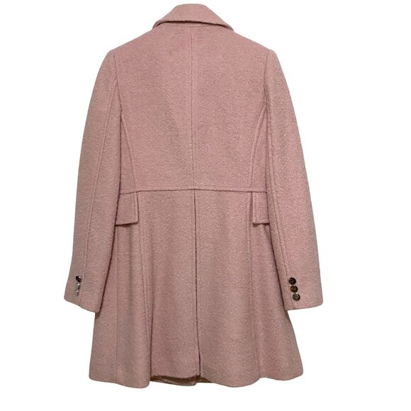 Laundry by Shelli Segal Womens Coat S Pink Classic Stylish Romantic Girly Blush - Picture 5 of 9